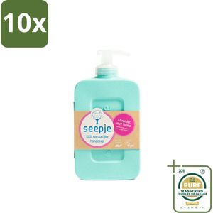 10 x Seepje - Handzeep - Zachte Geur - Lavendel met Tonka - 300 ml - Grootverpakking - Handzeep Lavendel Met Tonka - Natuurlijke Handzeep - Handverzorging - Zachte Geur - Vegan Handzeep