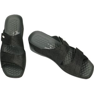 Vital -Dames -  zwart - slippers & muiltjes - maat 42