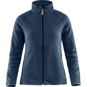 FJALLRAVEN - Övik - Fleece Zip Sweater - Dames - Navy - Maat XL