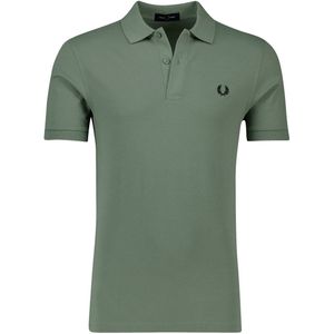 Fred Perry - Poloshirt - Groen - Korte Mouw - Pique Katoen