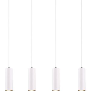 TRIO MARLEY - Hanglamp - Wit - excl. 4x GU10 3W - Aanpasbaar in de hoogte