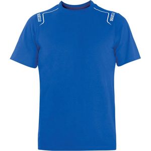 Sparco - T-Shirt TRENTON - Werk T-shirt - Lichtblauw - Met Stretch