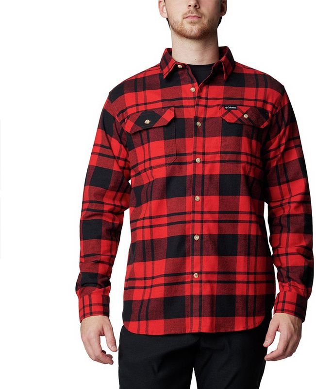 Columbia Heren Flare Gun Stretch Flanellen Lange Mouw Shirt (Pack van 1)