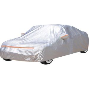Waterdichte autohoes voor SUV, hatchback, en sedan - Krasbestendig en weerbestendig met ritssluiting en katoenen voering (3XXL)