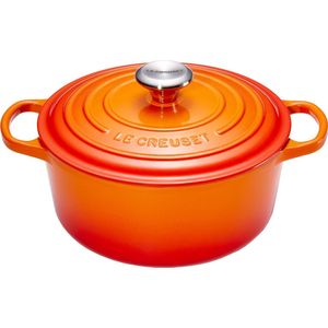 Le Creuset - Braadpan Signature - Oranjerood - Gietijzer - 3,3 Liter