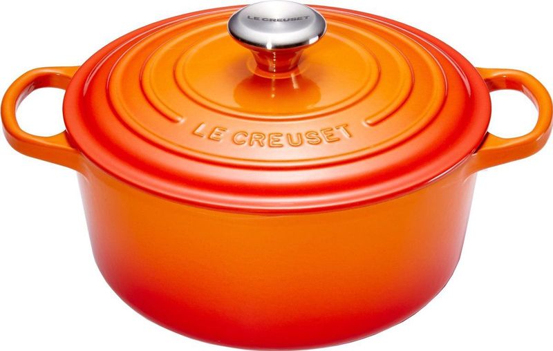 Le Creuset - Braadpan Signature - Oranjerood - Gietijzer - 3,3 Liter
