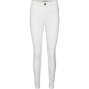 Noisy may Jeans Nmcallie Hw Skinny Jeans Bw S 27015706 Bright White Dames Maat - W27 X L30