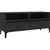 vidaXL-Tv-meubel-100x34,5x44,5-cm-bewerkt-hout-zwart