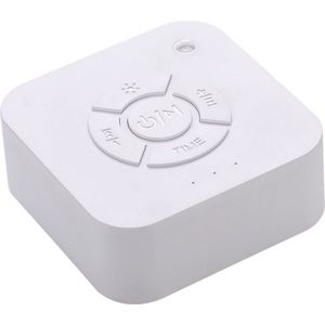 DW4Trading Draadloze Oplaadbare White Noise Machine - Witte Ruis - Wit - 9 rustgevende geluiden