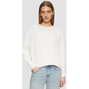 Sweater - Effen - Sweatstof - Ronde Hals - Lange Mouwen - Losse Pasvorm