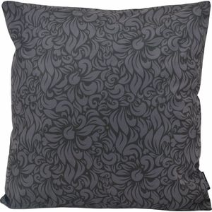 Sierkussen Barok Zwart/Grijss-s45 x 45 cms-sKatoen/Polyester