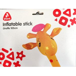 Opblaasbare Stok - Giraffe - waterballon - feestballon - opblaasfiguur - zwembadaccessoires