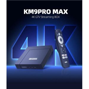 Mecool KM9PRO MAX 4K Google TV streaming box met ingebouwde Chromecast