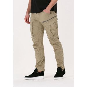 G-Star Raw Rovic Zip 3d Regular Tapered Broeken Heren - Khaki - Maat 31/32