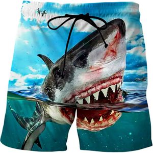 Super Shark Zwembroek - Prachtig ontwerp - Prachtige korte broek - Haai - Duiken - Agressief - Heren