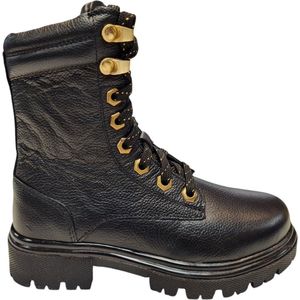 Twins Tiffany Tev Black 324520 589 Meisjes Veterboots - Zwart - 32