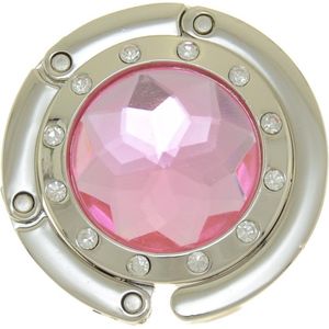 Treasure Trove® Roze Bling Tashaak - Accessoire - Tas ophanger - Dames