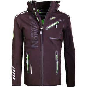 Geographical Norway Softshell Jas Heren Zwart Royaute - 3XL