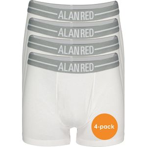 ALAN RED boxershorts (4-pack) - wit - Maat: XL