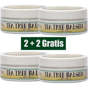 Tea tree Balsem 75ml 2 + 2 gratis, tea tree, tea tree creme, acne creme, muggenjeuk