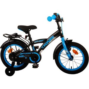 Volare Thombike Kinderfiets - Jongens - 14 inch - Zwart Blauw