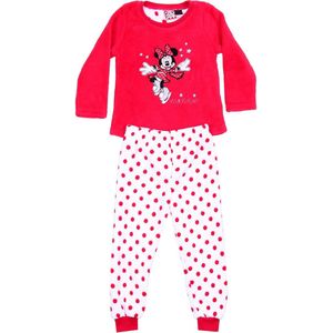 Warme, rode pyjama Minnie Mouse DISNEY