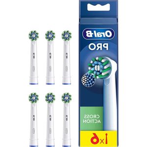 Pro Cross Action Opzetborstels Set Van 6 - Oral-B