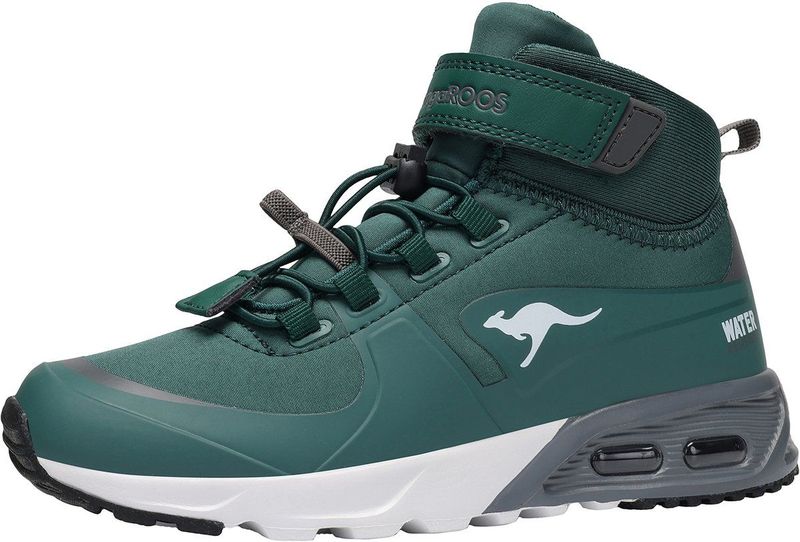 KangaROOS Kx-Hydro sneakers voor kinderen, Deep Emeraldt Steelgrey, 31 EU