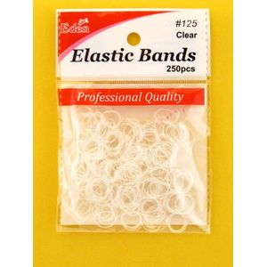 250 stuks Elastic bands| Elastieken bandjes| Elastiekjes| Doorzichtige Elastieken| Dorrzichtig| Elastiek| Haarelastiek| Kleine Elastiekjes| haarelastiekjes