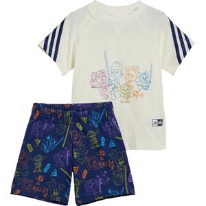 adidas Sportswear adidas x Star Wars™ Young Jedi T-shirt Set - Kinderen - Wit- 86