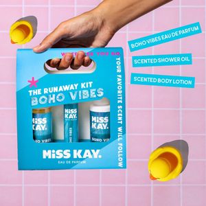 Miss Kay. The Runaway Set - Boho Vibes (Body Care kit) 1 x 25ml2 x 100ml