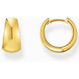 Thomas Sabo - CR740-413-39 - Oorbellen - Gerecycled Zilver - Geel Goud Verguld