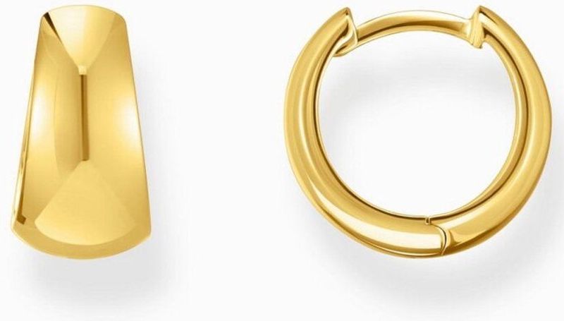 Thomas Sabo - CR740-413-39 - Oorbellen - Gerecycled Zilver - Geel Goud Verguld