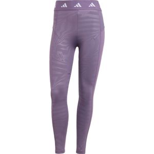 adidas Performance Techfit Printed 7/8 Legging - Dames - Paars- 2XL