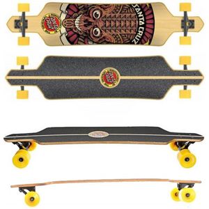 Santa Cruz Tiki Skull Bamboo Longboard