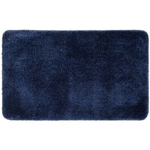 Unyqoos ® Donkerblauwe Luxe Badmat met Antislip en Hoog Absorberend Vermogen voor Badkamer en Woonkamer