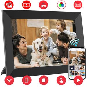Vitdipy - Digitale Fotolijst 10.1 inch - WiFi - 32GB - Frameo App - HD+ IPS Display - Fotokader - Zwart