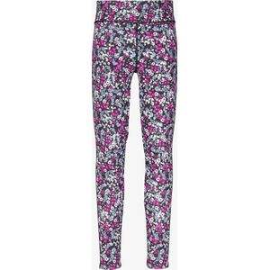 Osaga meisjes sportlegging zwart met bloemenprint - Maat 146/152