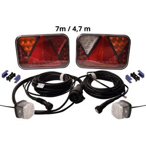 LED set Fristom - 13 polig - inclusief markeringsverlichting & ingebouwde weerstanden - kies de gewenste hoofdkabel