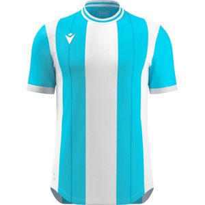 Macron Propus Eco Shirt Korte Mouw Heren - Columbia / Wit | Maat: 3XL