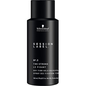 Schwarzkopf - Session Label N.3 - Haarspray - Travel Size - Vegan