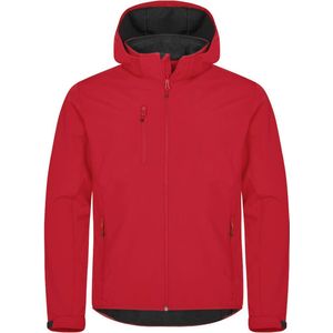 Clique Classic Softshell Hoody 0200912 - Rood - S