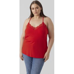 VERO MODA - Vmana S/L Lace Top - Goji Berry - Dames Top
