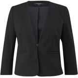comma - Indoor-Blazer - Slim-Fit - Geweven Stof