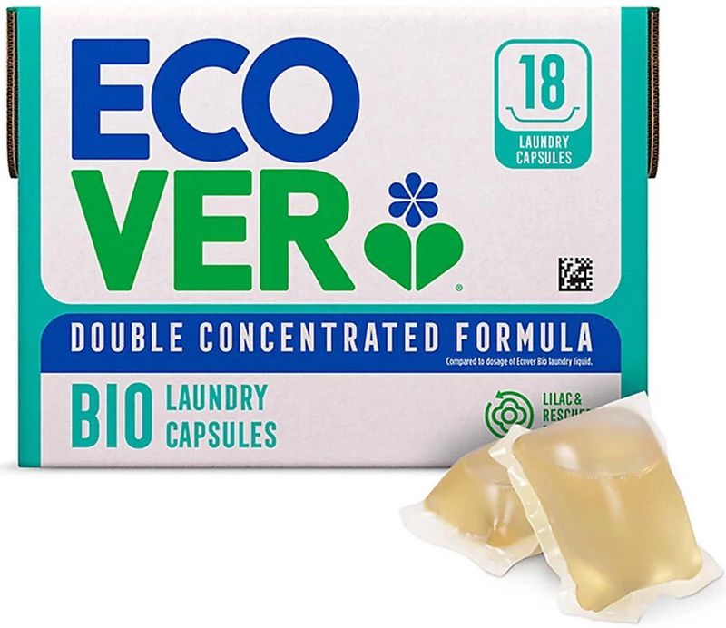 Ecover Wascapsules Universal Lilac & Rescued Rose - 18 stuks