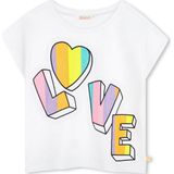 Billieblush U21036 T-shirt Met Korte Mouwen Wit 3 Years Meisjes