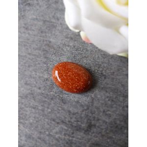 Zaksteen 25 x 18 mm Goldfluss / Goudsteen