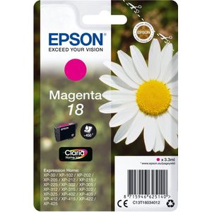 Epson Daisy C13T18034022 inktcartridge 1 stuk(s) Origineel Magenta