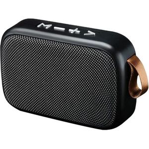 Mini Bluetooth Speaker - Draadloze Speaker met Diepe Bass - Zwart - Cacious