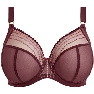 Elomi - Matilda Plunge BH Sugarplum - maat 75G - Rood/Paars